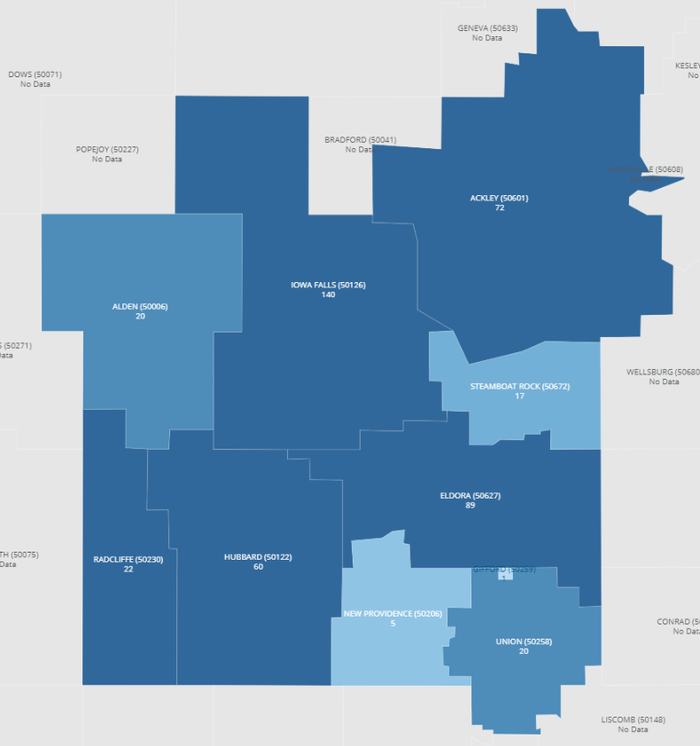 COVID by ZIP Code - 10/23/2020